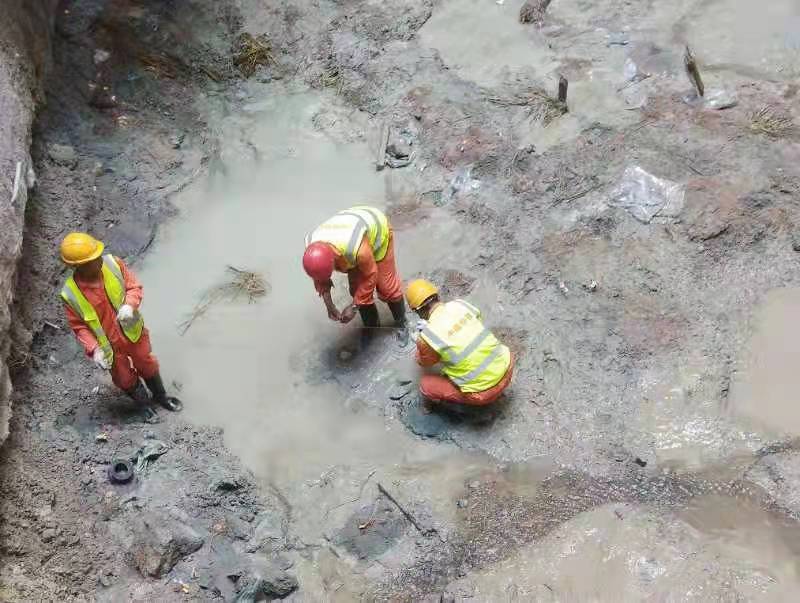 青島地鐵四號線泰昌區間豎井